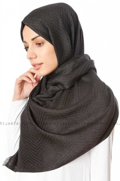 Caria - Schwarz Hijab - Madame Polo