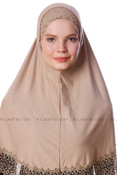 Ceylan - Beige Al Amira Hijab - Altobeh