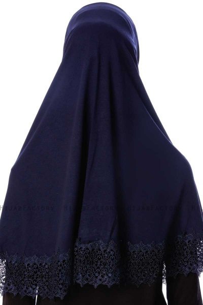 Ceylan - Navy Blau Al Amira Hijab - Altobeh