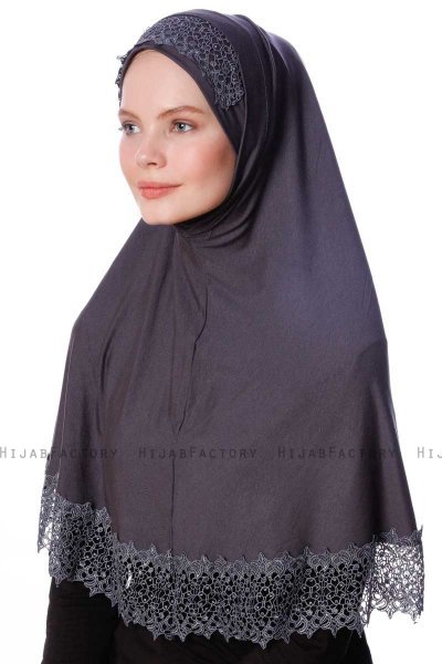 Ceylan - Dunkelgrau Al Amira Hijab - Altobeh