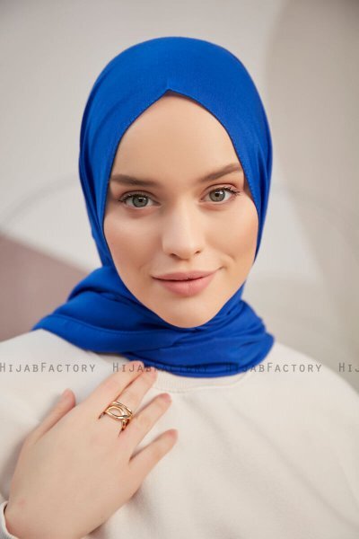 Silky Plain - Sky Blue Hijab