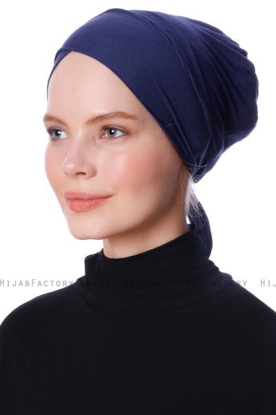 Defne - Navy Blau Parizien Untertuch - Ecardin