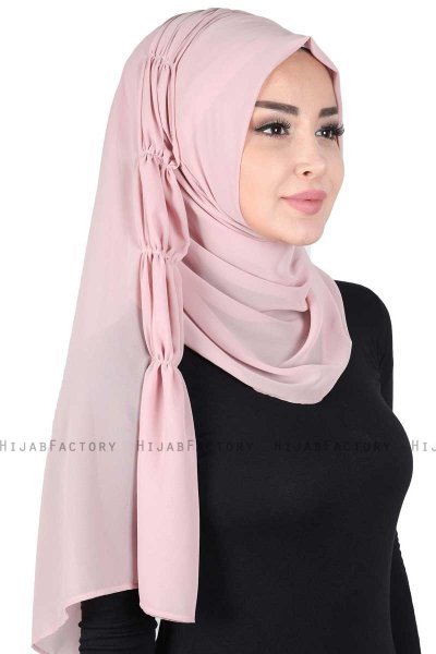 Disa - Altrosa Praktisch Chiffon Hijab