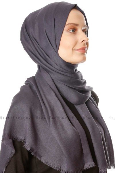 Ece - Anthrazit Pashmina Hijab