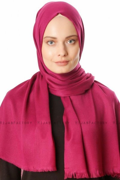 Ece - Fuchsia Pashmina Hijab