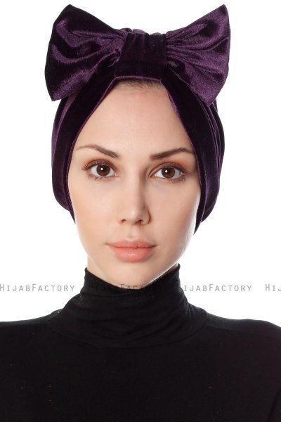 Ekin - Pflaume Turban