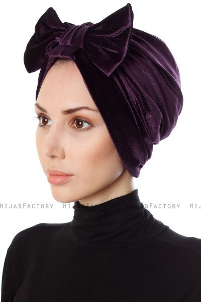 Ekin - Pflaume Turban