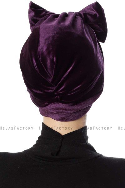 Ekin - Pflaume Turban