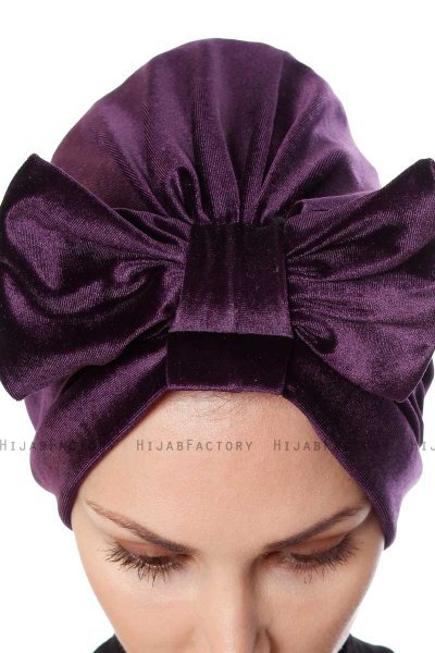 Ekin - Pflaume Turban