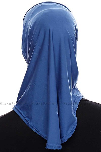Elif - Blau Sport Hijab - Ecardin