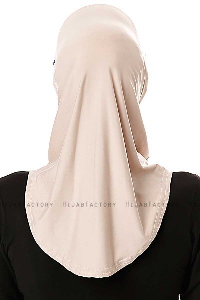 Elif - Helltaupe Sport Hijab - Ecardin