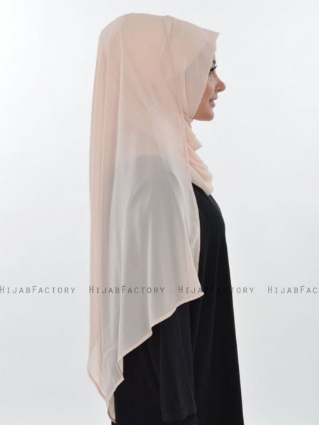 Evelina Beige Praktisk Hijab Ayse Turban 327409c