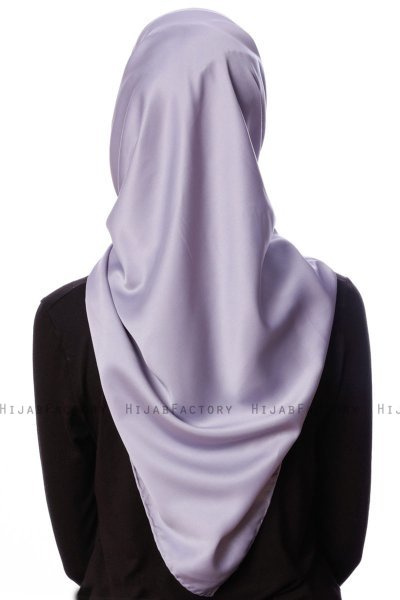 Eylul - Grau Platz Rayon Hijab