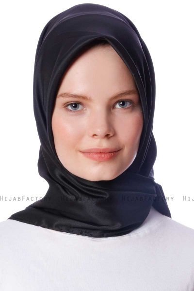 Eylul - Schwarz Platz Rayon Hijab
