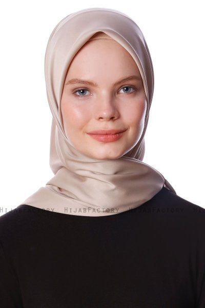 Eylul - Taupe Platz Rayon Hijab