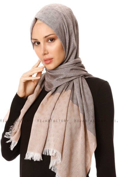Fehime - Altrosa Hijab - Özsoy