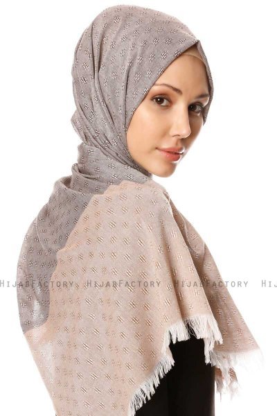 Fehime - Altrosa Hijab - Özsoy