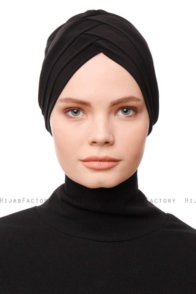 Gamze - Schwarz Turban