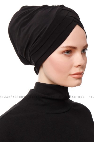 Gamze - Schwarz Turban