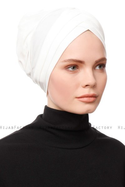 Gamze - Weiß Turban