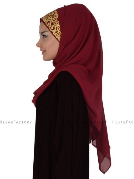 Gina Bordeaux Praktisk One-Piece Hijab Ayse Turban 324107-3