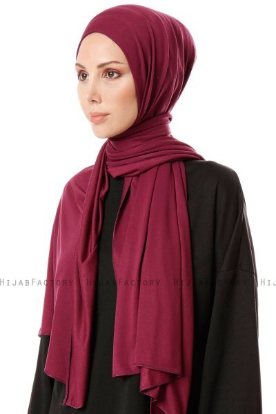 Hande - Cherry Baumwolle Hijab - Gülsoy
