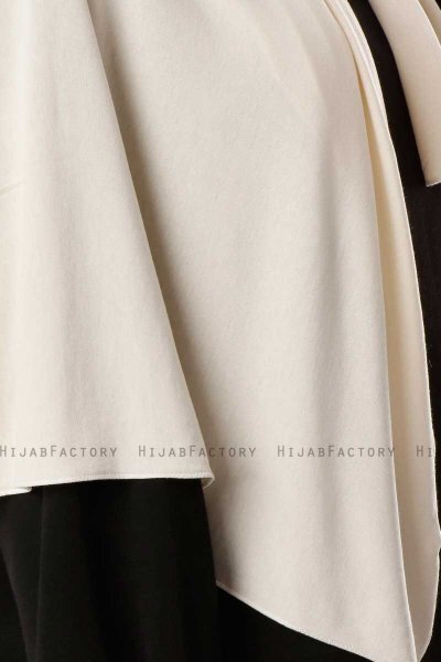 Hande - Creme Baumwolle Hijab - Gülsoy