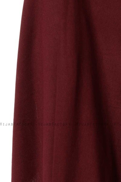Hande - Dunkelviolett Baumwolle Hijab - Gülsoy
