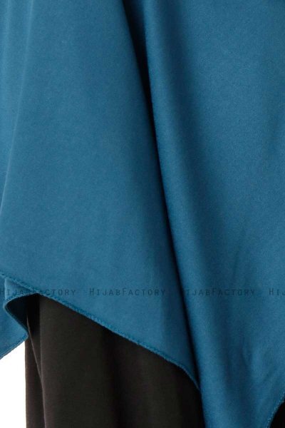 Hande - Benzinblau Baumwolle Hijab - Gülsoy