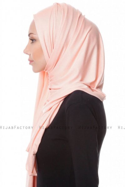Hanfendy Aprikos Praktisk One Piece Hijab Sjal 201743c