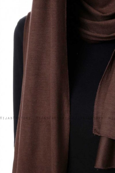 Hanfendy Brun Praktisk One Piece Hijab Sjal 201708e