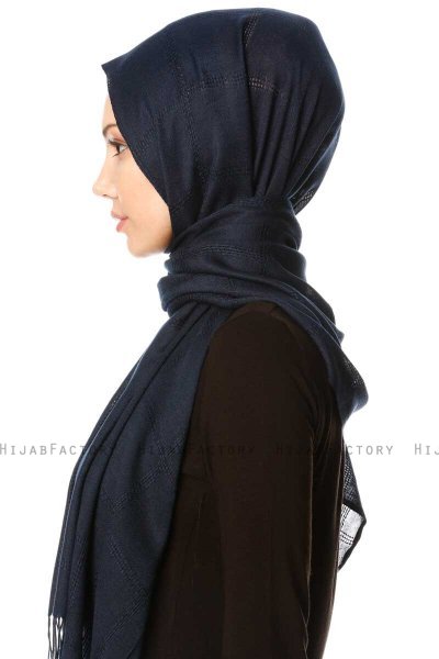Huriye - Navy Blau Hijab - Özsoy