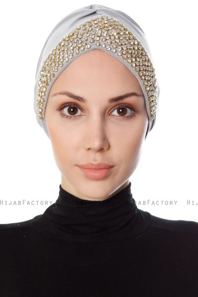 Irmak - Hellgrau Turban
