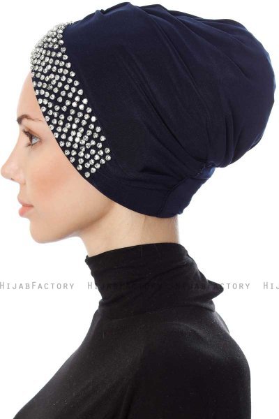 Irmak - Navy Blau Turban