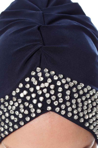 Irmak - Navy Blau Turban