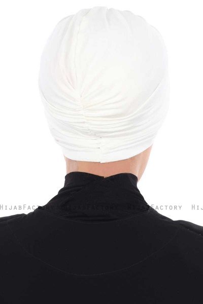Jill - Creme Baumwolle Turban - Ayse Turban