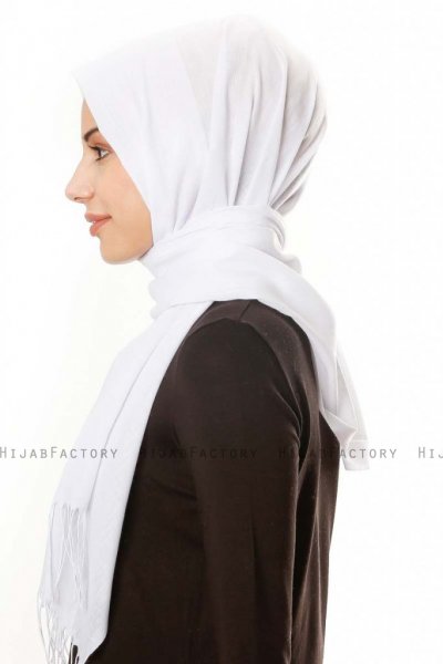 Meliha - Weiß Hijab - Özsoy