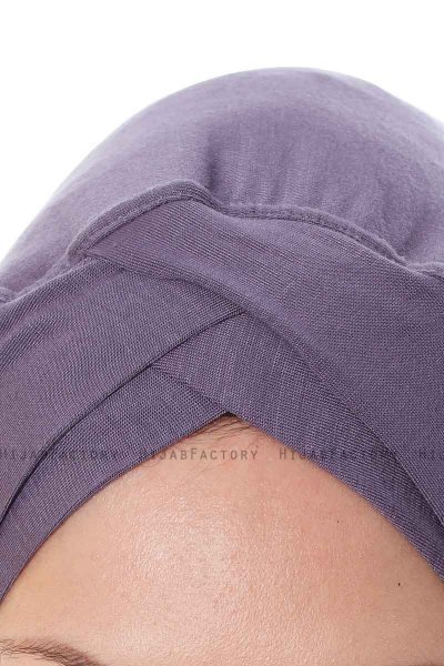 Mia - Lila One-Piece Al Amira Hijab - Ecardin