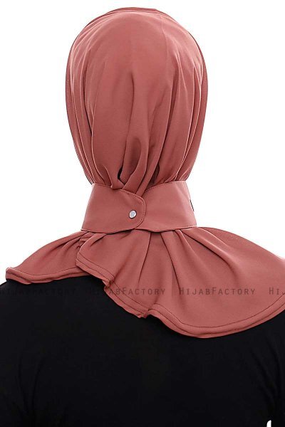 Narin - Clay Praktisch Fertig Crepe Hijab