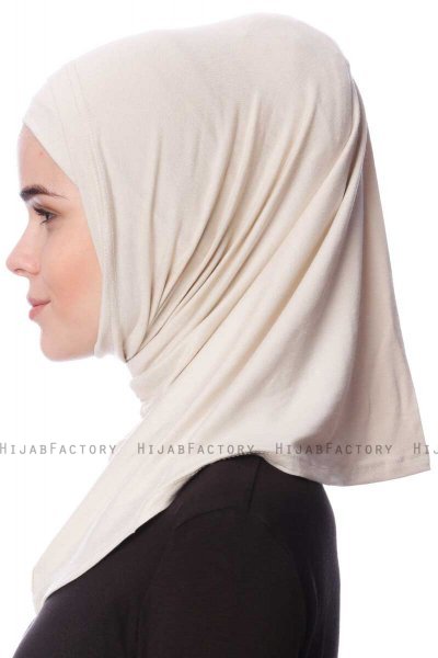 Nehir - Leichte Beige 2-Piece Al Amira Hijab