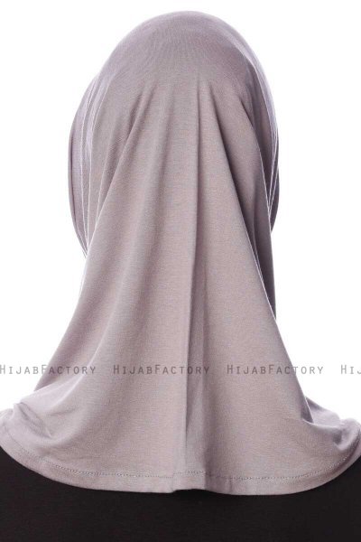 Nehir - Hellgrau 2-Piece Al Amira Hijab