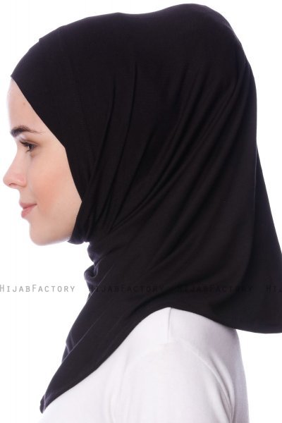 Nehir - Schwarz 2-Piece Al Amira Hijab