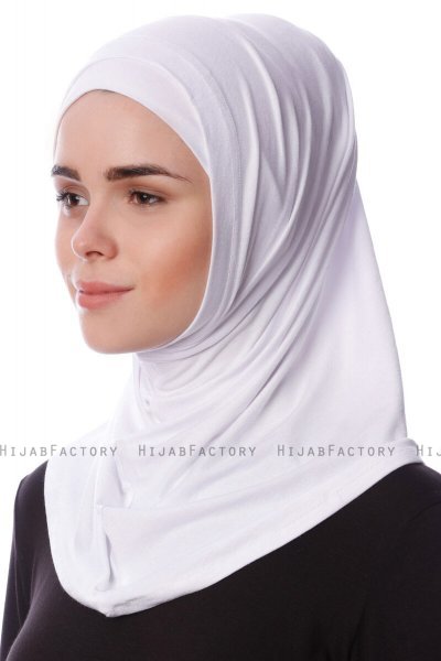 Nehir - Weiß 2-Piece Al Amira Hijab