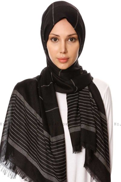 Nihal - Schwarz Hijab - Özsoy