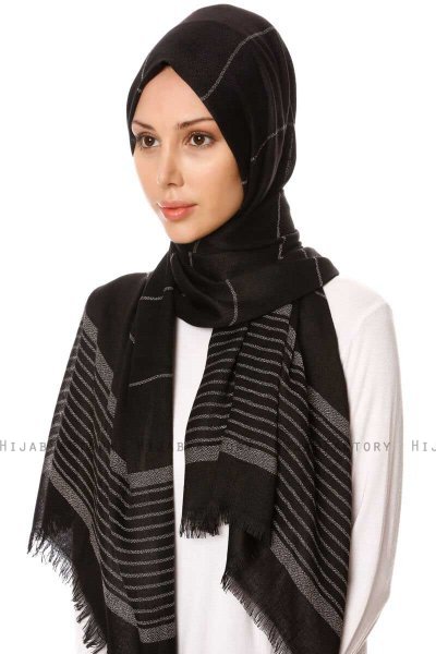 Nihal - Schwarz Hijab - Özsoy