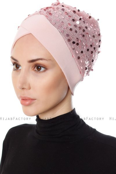 Nurten - Altrosa Turban