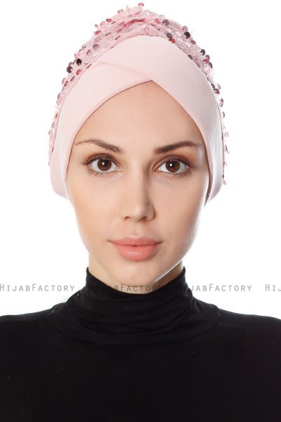 Nurten - Altrosa Turban