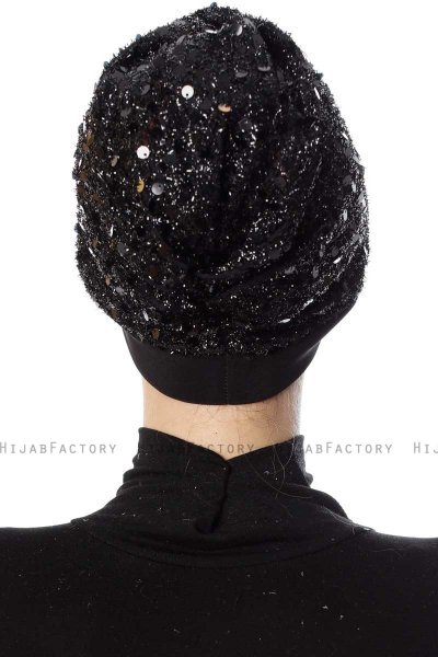 Nurten - Schwarz Turban