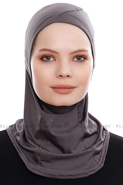 Pinar - Anthrazit Sport Hijab - Ecardin