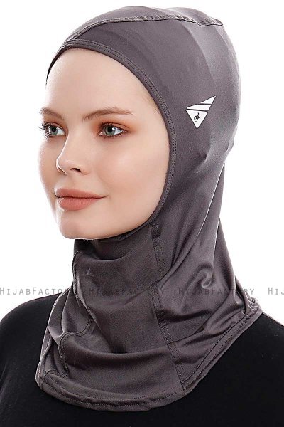 Pinar - Anthrazit Sport Hijab - Ecardin